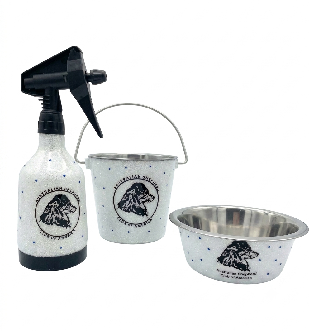 Fashion Water Pails, Bowls and Spray Bottles
