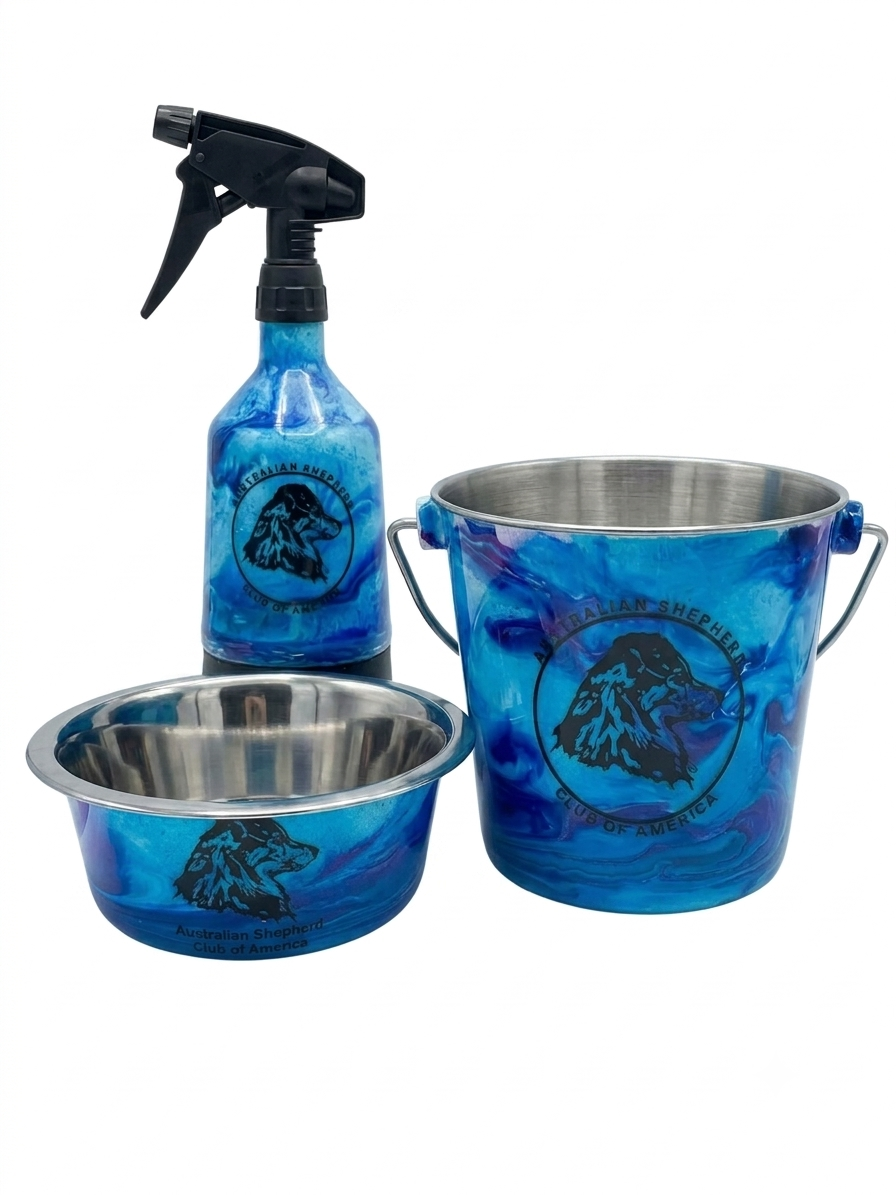 Fashion Water Pails, Bowls and Spray Bottles