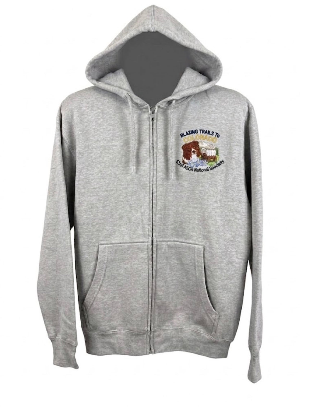 2026 NATIONAL - ZIPPERED HOODIE (EMBROIDERED)