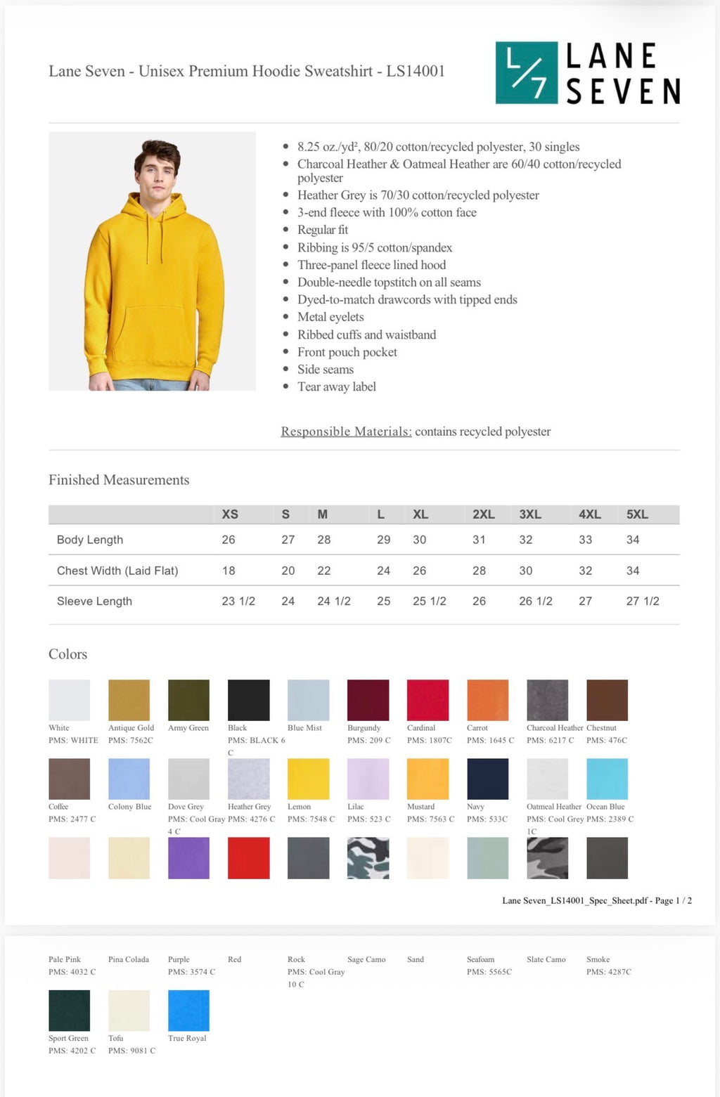 2026 NATIONAL - PULLOVER HOODIE (EMBROIDERED)