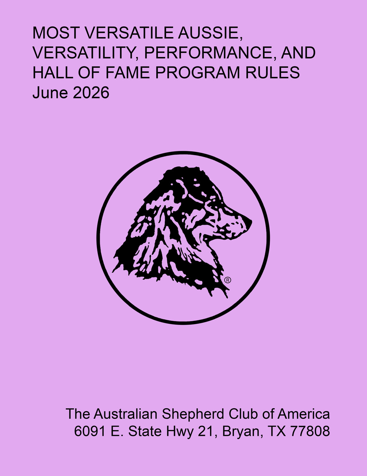 RULEBOOKS
